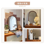 Casaconer | 完成品・鏡・壁掛け・楕円形・丸型・46・×・60・cm・おしゃれ・オーバル・鏡・ミラー・ウォールミラー・壁掛け鏡・ラウンドミラー・北欧・玄関鏡・リビング鏡・オーバル型・オーバルミラー・玄関・洗面所・洗面台・洗面・姿見・鏡・ミラー・壁・掛け