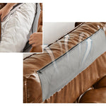 Casaconer | ソファ・レザー・おしゃれ・北欧・シンプル・ナチュラル・リビングソファ・3人掛け・2人掛け