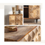 Casaconer | チェスト・おしゃれ・北欧・リビング・収納・収納棚・リビングボード・収納ボックス・収納ケース・オフィス・幅74・高さ96