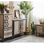 Casaconer | チェスト・おしゃれ・北欧・リビング・収納・収納棚・リビングボード・収納ボックス・収納ケース・オフィス・幅95・高さ78