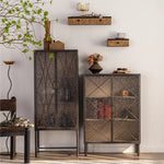 Casaconer | キャビネット・木製・扉付き・北欧・無垢・アンティーク・おしゃれ・家具・エレガント・クラシック・ヨーロッパ・アンティーク調・食器棚・キッチン・ヴィンテージ・リビング・おしゃれ・ヨーロピアン・戸棚・収納家具・アンティーク風・北欧