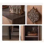 Casaconer | キャビネット・木製・扉付き・北欧・無垢・アンティーク・おしゃれ・家具・エレガント・クラシック・ヨーロッパ・アンティーク調・食器棚・キッチン・ヴィンテージ・リビング・おしゃれ・ヨーロピアン・戸棚・収納家具・アンティーク風・北欧