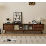 Casaconer | テレビ台・天然木・木製・おしゃれ・北欧・ヴィンテージ・大人かわいい・シンプル・ナチュラル・一人暮らし・AVラックリビングボード・150・180・200