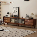 Casaconer | テレビ台・天然木・木製・おしゃれ・北欧・ヴィンテージ・大人かわいい・シンプル・ナチュラル・一人暮らし・AVラックリビングボード・150・180・200