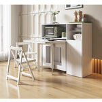 Casaconer | ダイニングテーブル・折りたたみ・4人・6人・折りたたみ・折り畳み・セラミック天板・テーブルのみ・ダイニング・幅150・シンプル・4人掛け用・6人掛け用・おしゃれ・食卓・北欧・アンティーク風・カフェ風・テーブル単品/5点セット