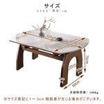 Casaconer | ダイニングテーブル・セラミック天板・天然木・伸長式・丸型変形・幅80cm/120cm・4人掛け/6人掛け・ウォルナットカラー・高級感・北欧風・おしゃれ・食卓テーブル