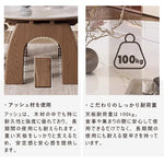 Casaconer | ダイニングテーブル・セラミック天板・天然木・伸長式・丸型変形・幅80cm/120cm・4人掛け/6人掛け・ウォルナットカラー・高級感・北欧風・おしゃれ・食卓テーブル