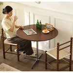 Casaconer | 丸ダイニングテーブル・木製・シンプル・おしゃれ・ダイニングテーブル・4人掛け・6人掛け