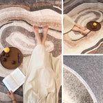 Casaconer | カーペット・おしゃれ・オールシーズン対応・北欧デザイン・ラグマット・絨毯・リビング・寝室・子供部屋・床暖房対応・カラー多数・室内用