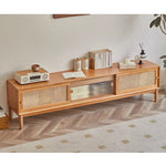 Casaconer | テレビ台・木製・天然木・おしゃれ・モダン・北欧・韓国・ナチュラル・リビング収納・収納・収納棚・リビング・180・奥行き40