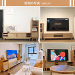 Casaconer | テレビ台・木製・天然木・おしゃれ・モダン・北欧・韓国・ナチュラル・リビング収納・収納・収納棚・リビング・180・奥行き40