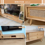 Casaconer | テレビ台・木製・天然木・おしゃれ・モダン・北欧・韓国・ナチュラル・リビング収納・収納・収納棚・リビング・180・奥行き35