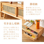 Casaconer | テレビ台・木製・天然木・おしゃれ・モダン・北欧・韓国・ナチュラル・リビング収納・収納・収納棚・リビング・180・奥行き35