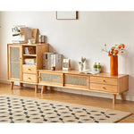 Casaconer | テレビ台・木製・天然木・おしゃれ・モダン・北欧・韓国・ナチュラル・リビング収納・収納・収納棚・リビング・180・奥行き35