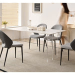 Casaconer | ダイニングテーブル・セラミック天板・北欧・リビングテーブル・140・幅140・160・180・4人掛け・6人掛け