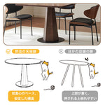 Casaconer | ダイニングテーブル・天然木・無垢材・おしゃれ・北欧・80幅・2人・4人・6人掛け用