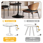 Casaconer | ダイニングテーブル・天然木・無垢材・おしゃれ・北欧・2人・80幅・4人掛け用・6人掛け用