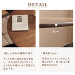 Casaconer | ダイニングテーブル・天然木・おしゃれ・北欧・80cm・100cm・120cm・2人・3人・4人掛け