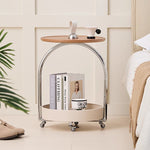 Casaconer | サイドテーブル・おしゃれ・北欧・モダン・韓国風・収納・寝室収納・収納ラック・リビング収納