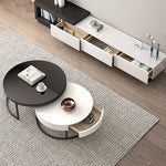 Casaconer | テーブルセンターテーブル・リビングテーブル・ソファーテーブル・収納付・リビング・おしゃれ・収納