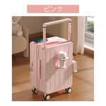 Casaconer | スーツケース・キャリーケース・軽量・静音キャスター・ダブルファスナー・大容量・旅行・出張