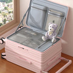 Casaconer | スーツケース・キャリーケース・軽量・静音キャスター・ダブルファスナー・大容量・旅行・出張