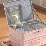 Casaconer | スーツケース・キャリーケース・軽量・静音キャスター・ダブルファスナー・大容量・旅行・出張