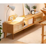 Casaconer | テレビボード・竹・ラタン・竹製・ナチュラル・北欧・収納付き・扉収納・160