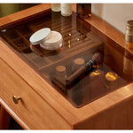 Casaconer | ドレッサー・テーブル・メイクテーブル・カフェ・化粧台・デスク・おしゃれ・卓上・コンパクト・木製・木・幅80cm・省スペース・収納・スリム・鏡台・パソコンデスク・ワンルーム・一人暮らし・可愛い・北欧・ナチュラル・引き出し付き