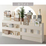 【5年保証】【完成品】折りたたみ キャビネット 折りたたみ式収納ラック＆サイドキャビネット 自宅 寝室 リビングルーム 装飾 紙製 おりたたみ伸びる 紙 伸縮 軽量 コンパクト 防水 耐荷重 オフィス 北欧風 おしゃれ プレゼント かわいい ジャバラ ジャバラ
