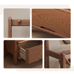 Casaconer | ハンガーラック・幅105cm・おしゃれ・木製・パイプハンガー・木製ハンガーラック・洋服掛け・コートハンガー・ハンガーパイプ・衣類収納・玄関収納・子供・大人・家庭用・北欧・・コンパクト・シンプル・棚付き・ブラウン・人気・新生活