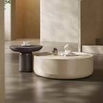 Casaconer | センターテーブル・丸型・セット・引き出し収納付き・サイドテーブル・モダン・省スペース