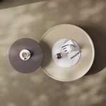 Casaconer | センターテーブル・丸型・セット・引き出し収納付き・サイドテーブル・モダン・省スペース