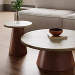 Casaconer | センターテーブル・ローテーブル・丸型・2個セット・北欧風・おしゃれ・リビング