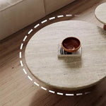 Casaconer | センターテーブル・ローテーブル・丸型・2個セット・北欧風・おしゃれ・リビング