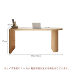 Casaconer | セラミックダイニングテーブル・無垢材脚・半円・白の天板・食卓・2人/4人/6人/8人掛け・おしゃれ・高さ75cm