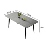 Casaconer | ダイニングテーブル・セラミック天板・おしゃれ・モダン・幅120・幅140・幅180・90・6人掛け