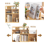 Casaconer | キャビネット卓上チェスト・竹・おしゃれ・ナチュラル・卓上収納ラック・収納・机上収納・収納ラック・収納棚