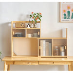 Casaconer | キャビネット卓上チェスト・竹・おしゃれ・ナチュラル・卓上収納ラック・収納・机上収納・収納ラック・収納棚