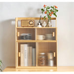 Casaconer | キャビネット卓上チェスト・竹・おしゃれ・ナチュラル・卓上収納ラック・収納・机上収納・収納ラック・収納棚