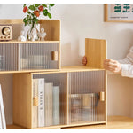 Casaconer | キャビネット卓上チェスト・竹・おしゃれ・ナチュラル・卓上収納ラック・収納・机上収納・収納ラック・収納棚