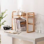 Casaconer | キャビネット卓上ラック・竹・おしゃれ・卓上収納ラック・収納・机上収納・収納ラック・収納棚