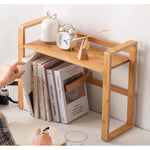 Casaconer | キャビネット卓上ラック・竹・おしゃれ・卓上収納ラック・収納・机上収納・収納ラック・収納棚