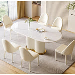 ダイニングテーブル,2人掛け,4人掛け,6人掛け,食卓,食事テーブル,セラミック,北欧風,シンプル,ホワイト