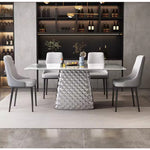 ダイニングテーブル,2人掛け,4人掛け,6人掛け,長方形,食卓,食事テーブル,セラミック,モダン,おしゃれ,ライトリュクス