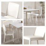 イニングチェア,レザーチェア,おしゃれ,フェイクレザー,デザイナーズチェア,合成皮革,PUレザー,高級感,ディテール