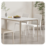 イニングチェア,レザーチェア,おしゃれ,フェイクレザー,デザイナーズチェア,合成皮革,PUレザー,ホワイト