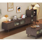 テレビ台,ローボード,TVボード,ガラス,扉付き,引き出し,収納,リビング,無垢材,ナチュラル,サイズ