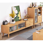 テレビ台,ローボード,TVボード,ガラス,扉付き,引き出し,収納,大容量,リビング,無垢材,シンプル,サイズ