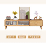 テレビ台,ローボード,TVボード,ガラス,扉付き,引き出し,収納,大容量,リビング,無垢材,シンプル,特徴